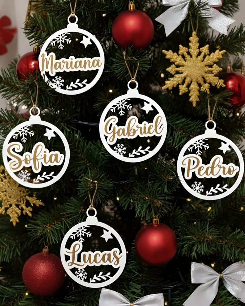 Bolas de Natal com Nomes - Image 4