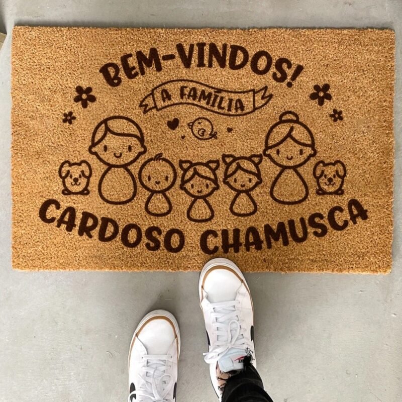 Tapete Família Juntinha