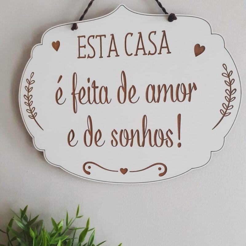 Placa de Família - Simples