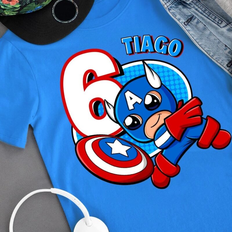 T-Shirt Capitão América
