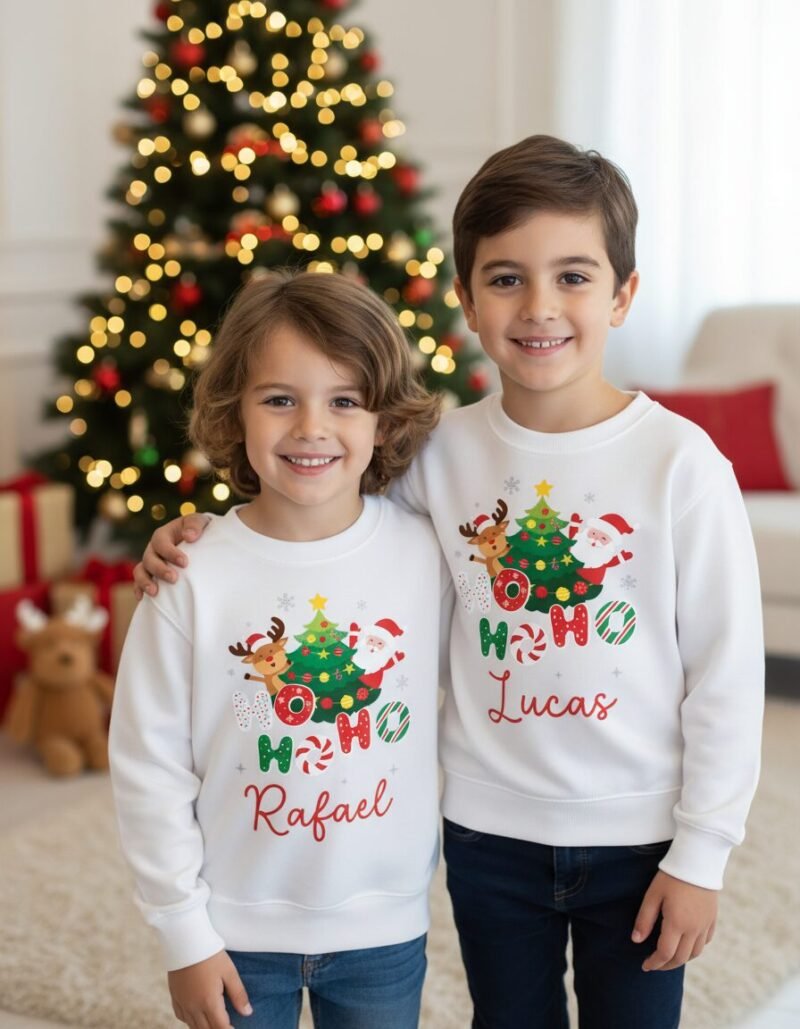 Camisola de Natal Ho Ho Ho - Image 3
