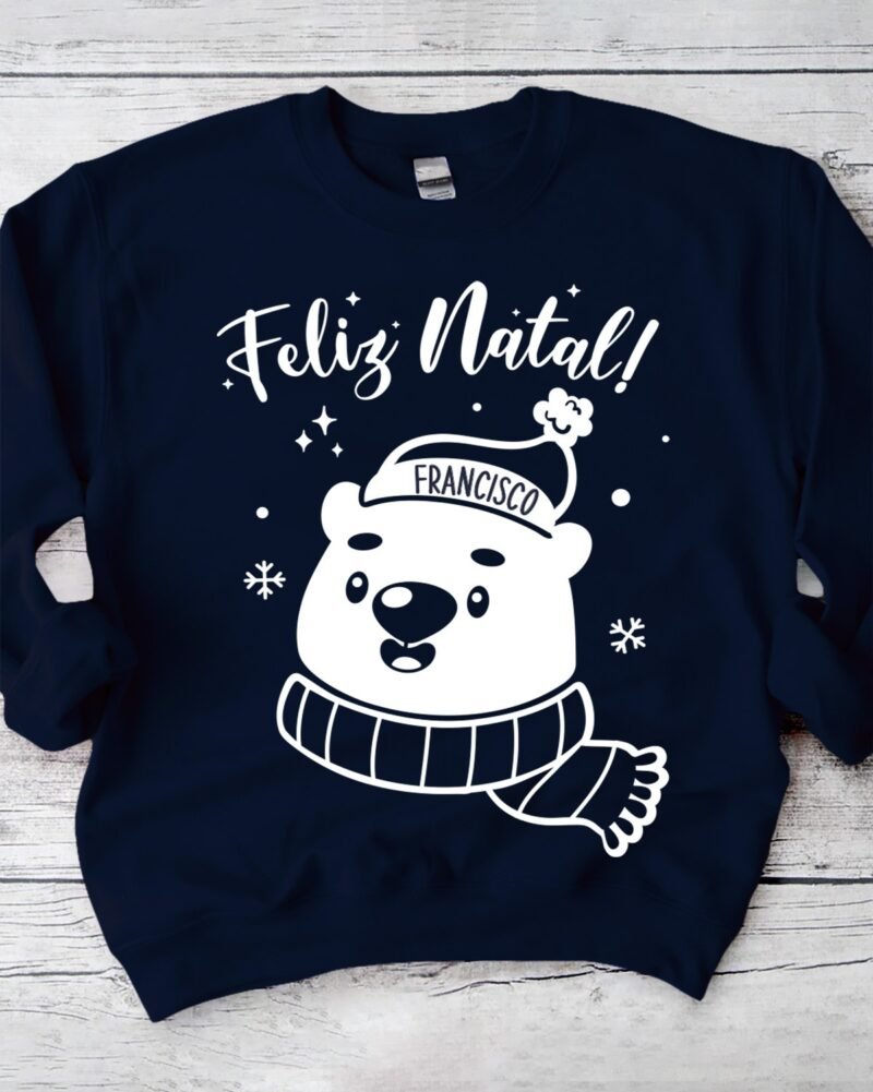 Camisola de Natal Bonequinhos
