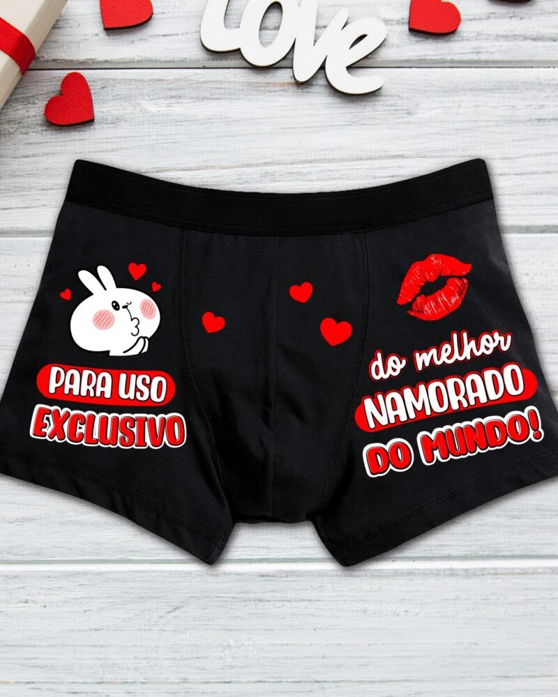 Boxers Personalizados Melhor Namorado