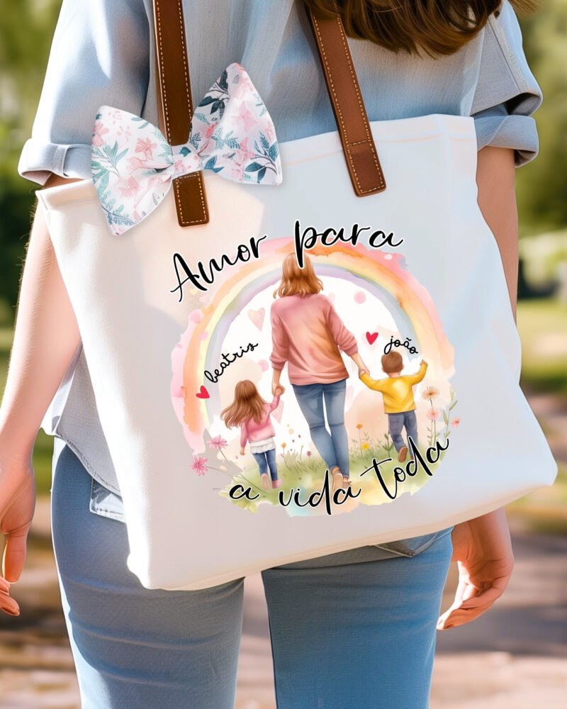Sacolas Tote bags Melhor Mãe