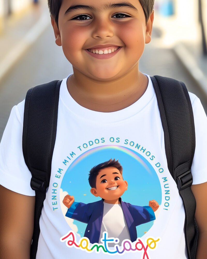 T-Shirt Ilustração Criança