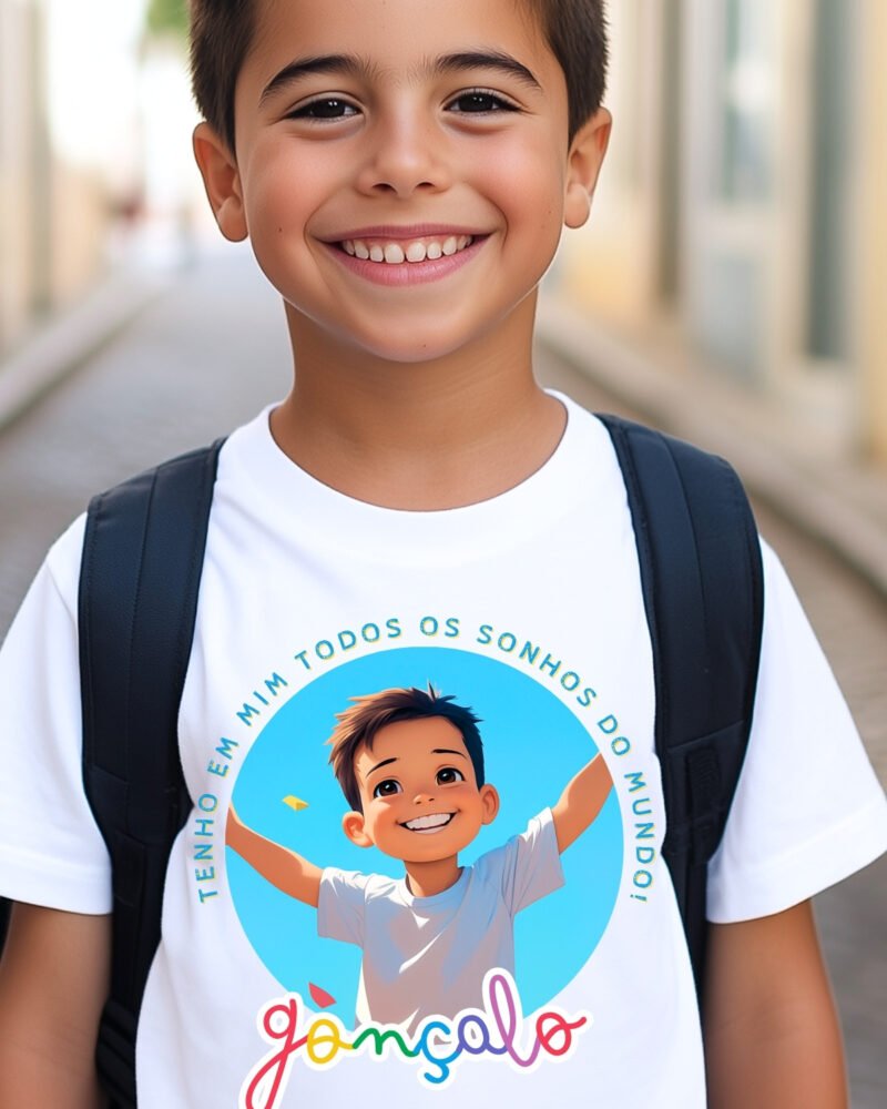 T-Shirt Ilustração Criança