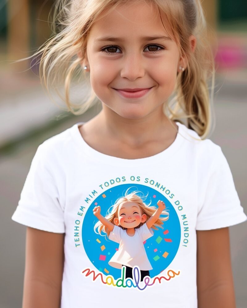 T-Shirt Ilustração Criança