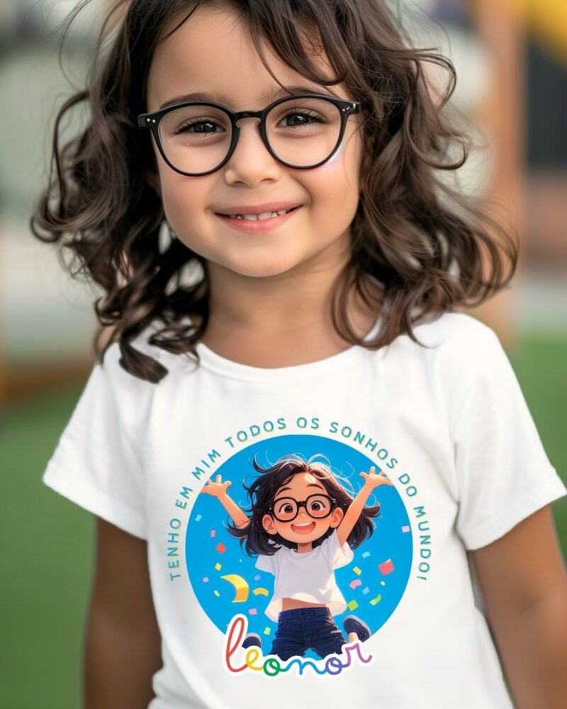 T-Shirt Ilustração Criança