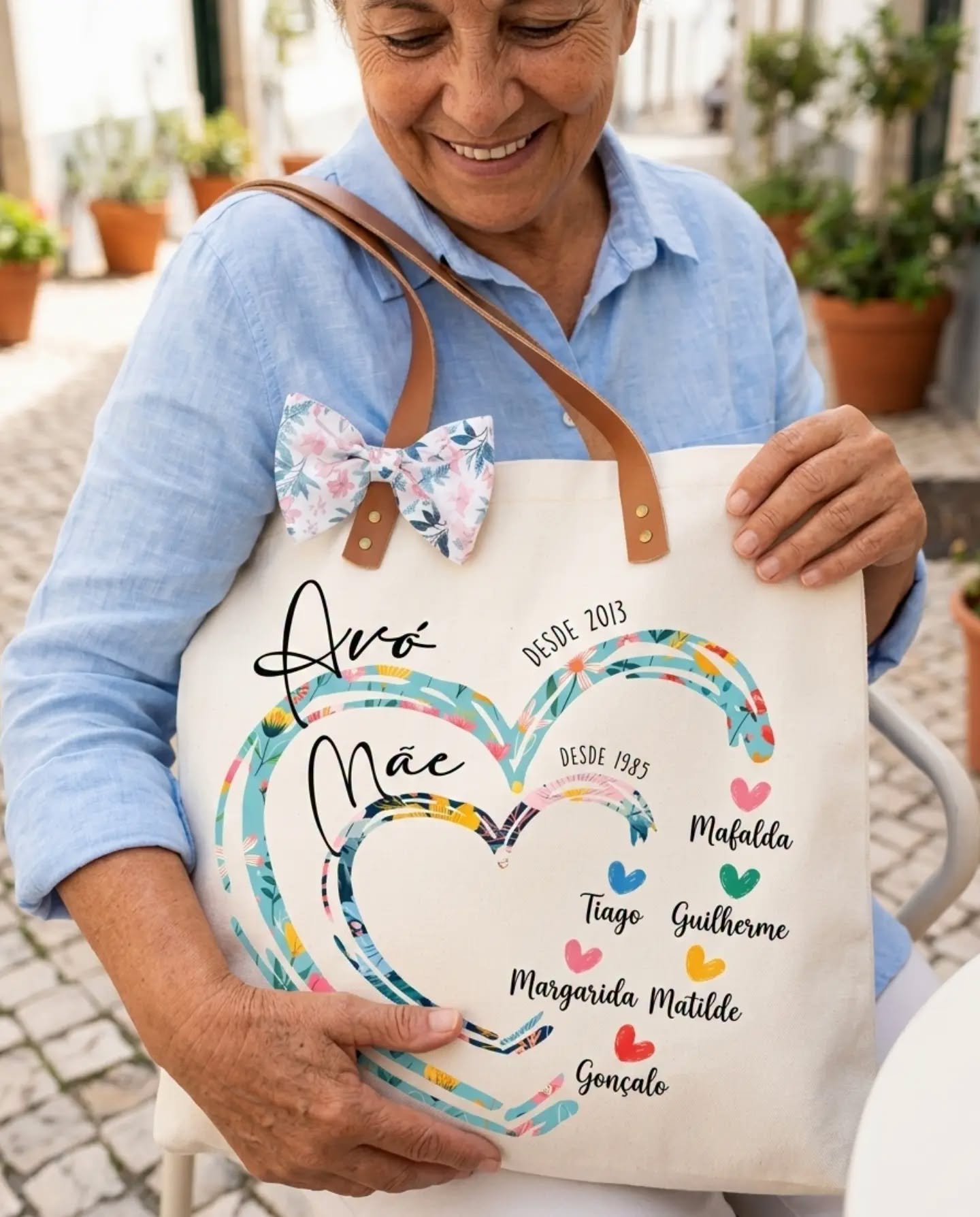 Sacolas Tote bags Mãe e Avó Sacolas Tote bags Mãe e Avó - Image 2