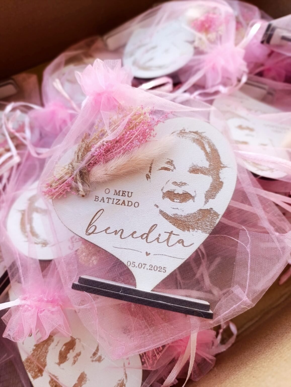 Lembranças Batizado com Foto - Prendas Personalizadas