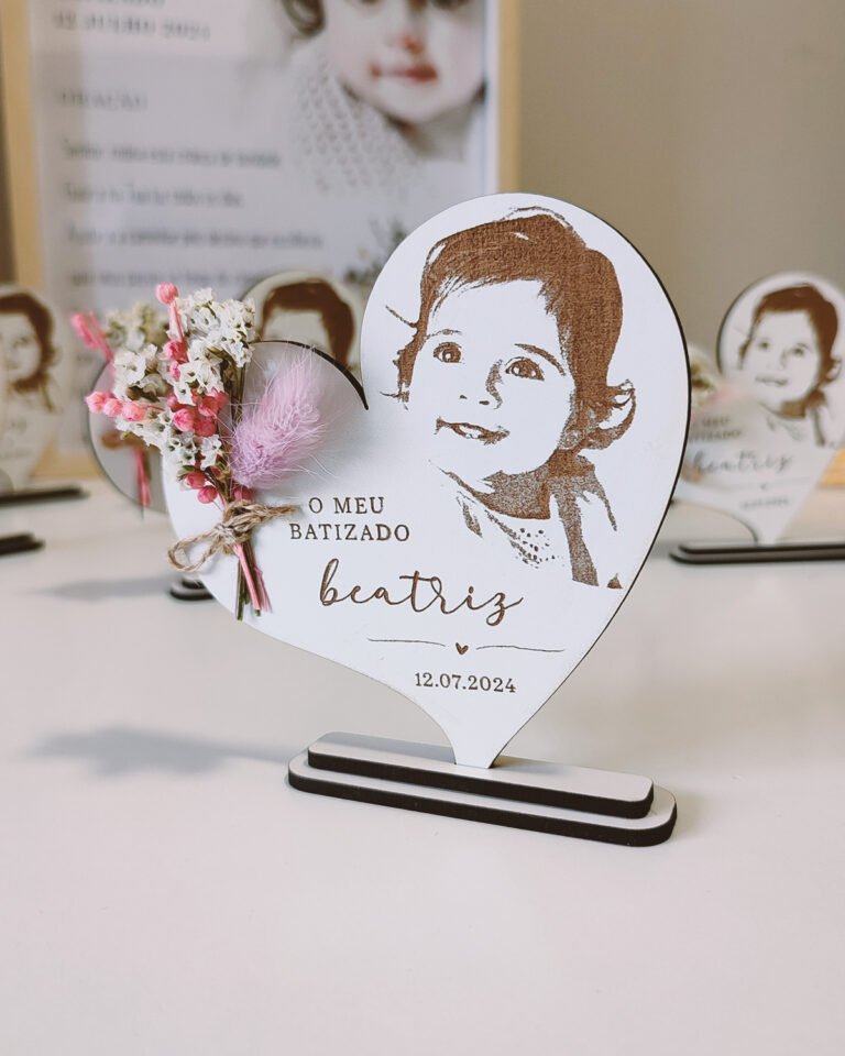 Lembranças Batizado com Foto - Prendas Personalizadas