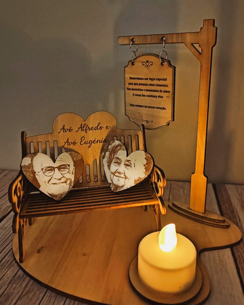Memorial Avós com Vela - Image 2
