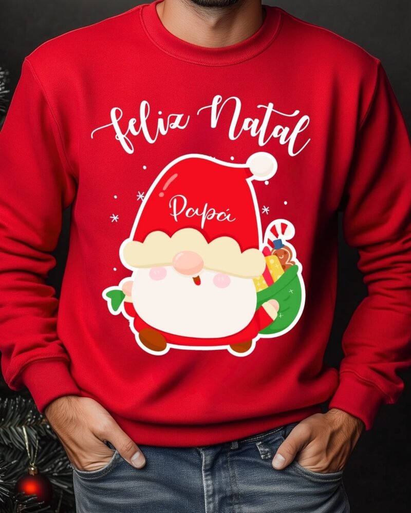 Camisola de Natal Gnomos coloridos - Image 2