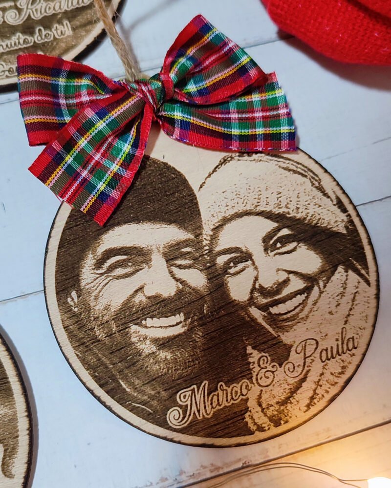 Bolas de Natal com Foto