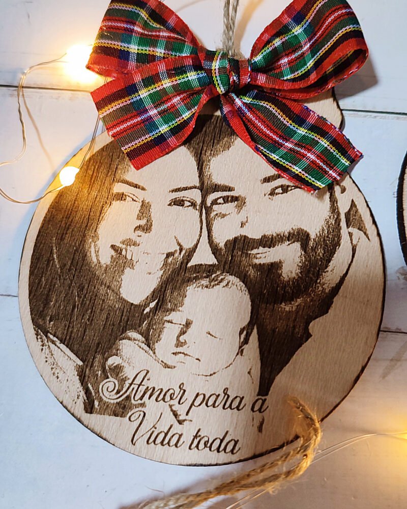 Bolas de Natal com Foto