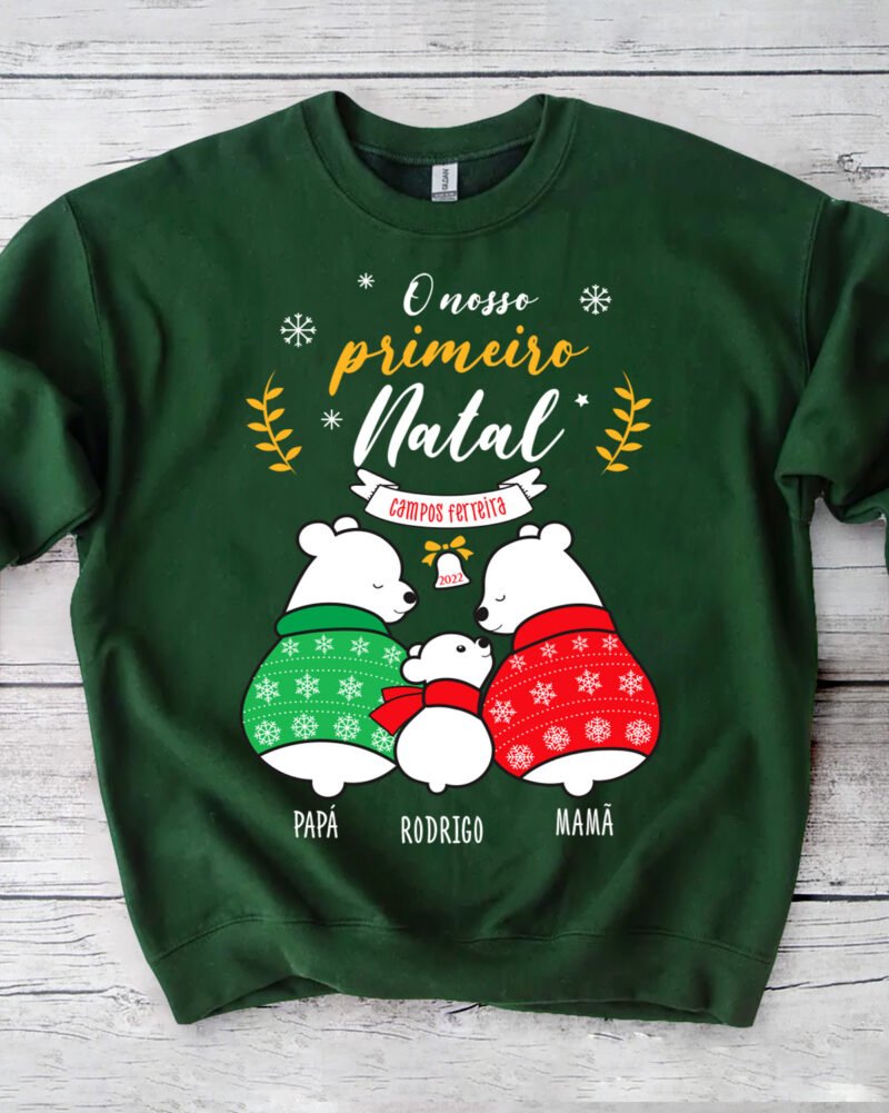 Camisola de Natal Família Ursinhos - Image 13