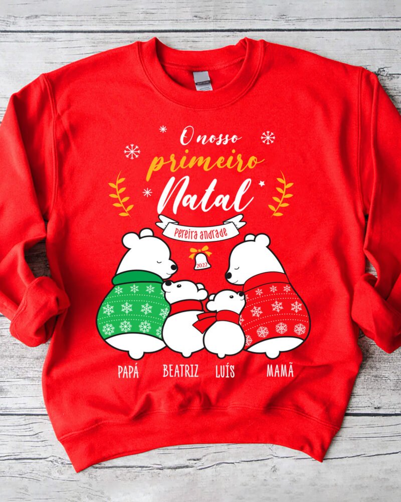 Camisola de Natal Família Ursinhos - Image 12