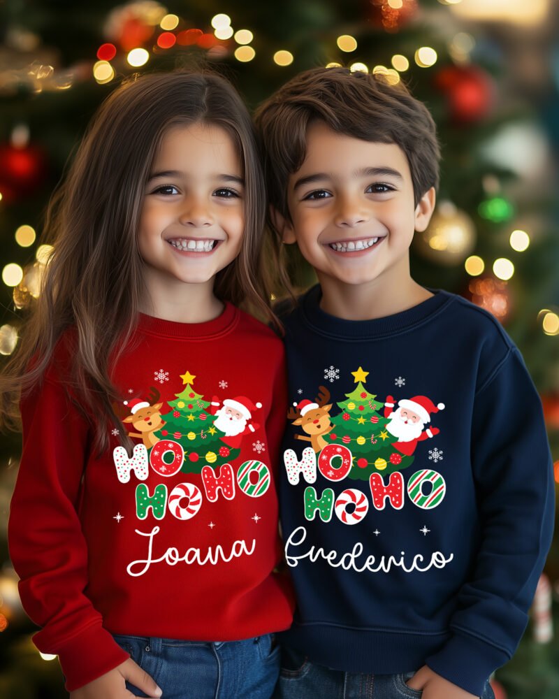 Camisola de Natal Ho Ho Ho - Image 2
