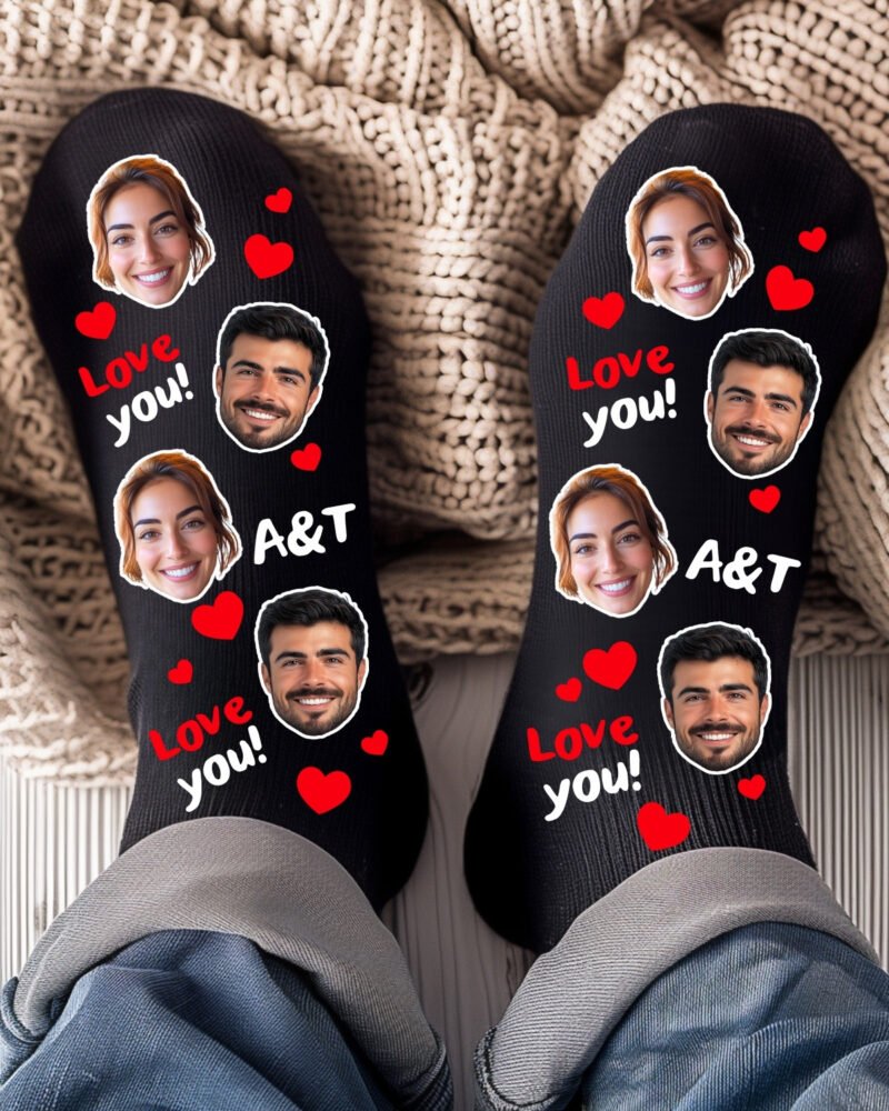 Meias Namorados com Foto