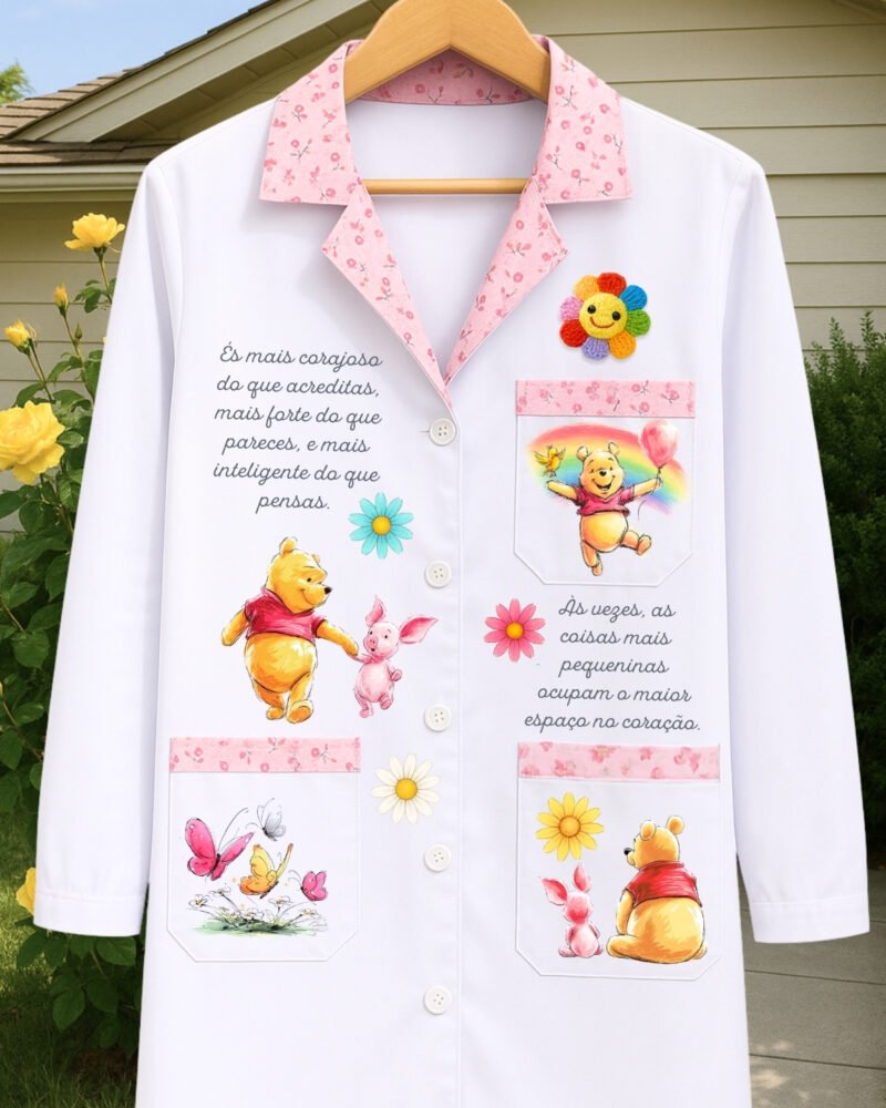 Bata Educadora Ursinho Pooh