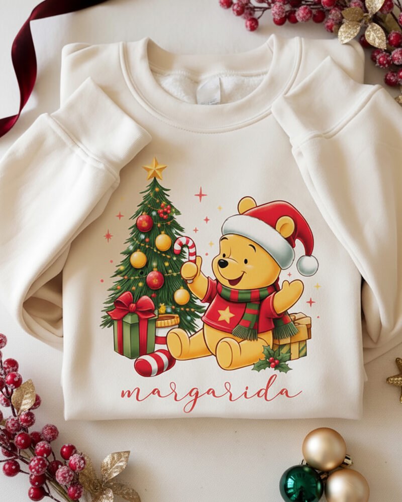 Camisola de Natal Ursinho Pooh