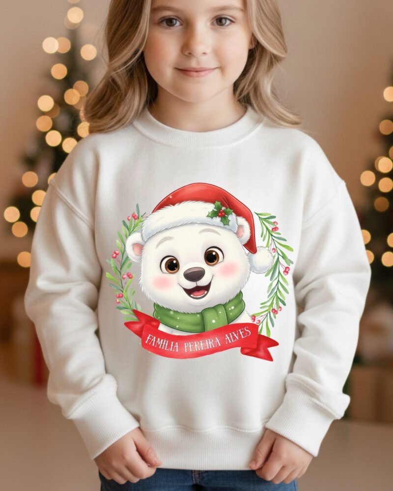Camisola de Natal Bonequinhos Aguarela - Image 7