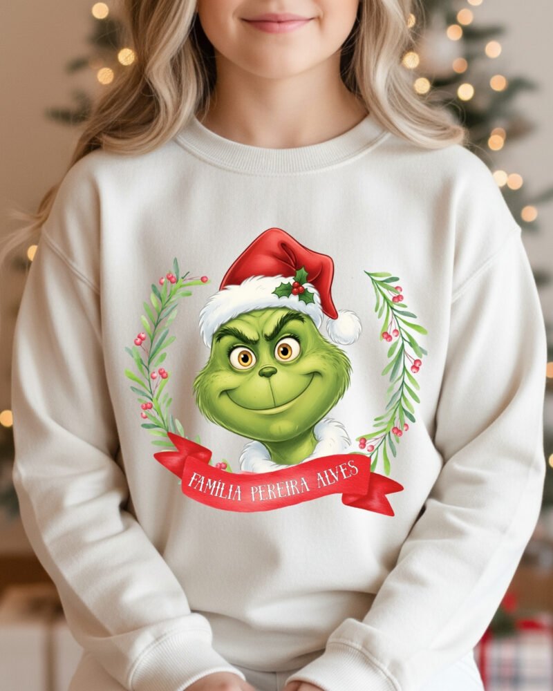 Camisola de Natal Bonequinhos Aguarela - Image 9