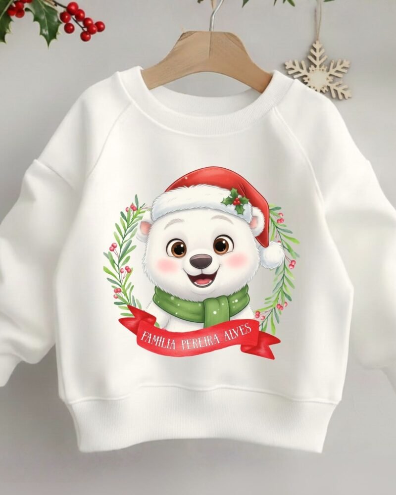 Camisola de Natal Bonequinhos Aguarela - Image 11