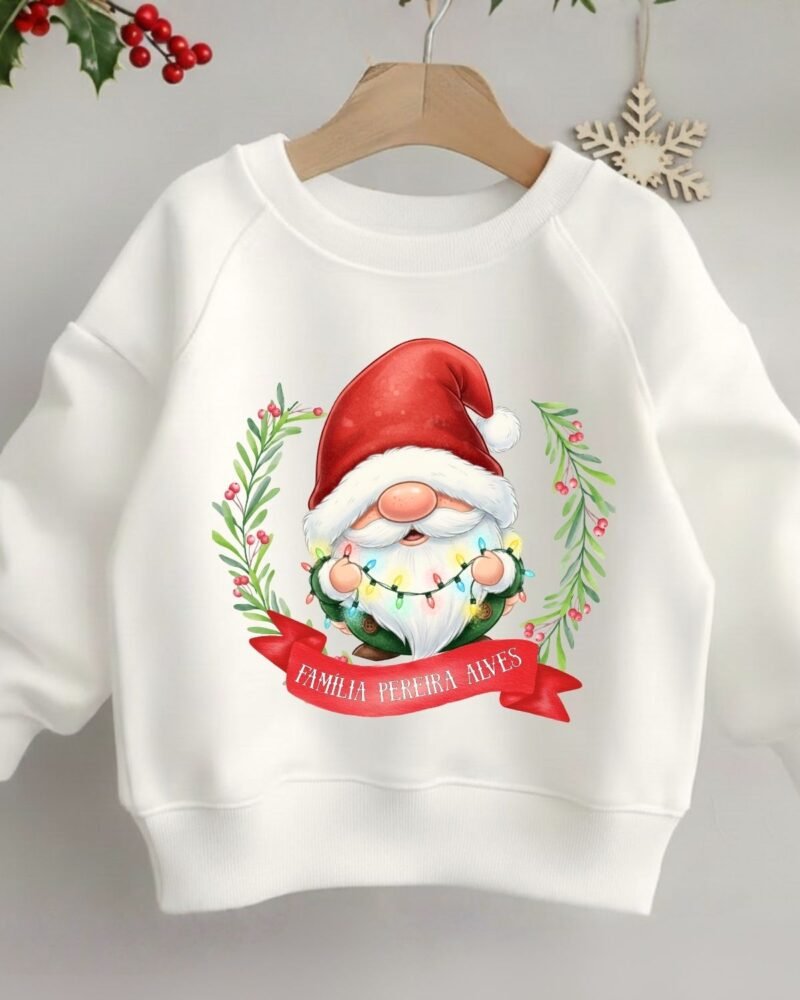 Camisola de Natal Bonequinhos Aguarela - Image 10