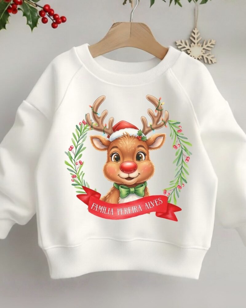 Camisola de Natal Bonequinhos Aguarela - Image 12