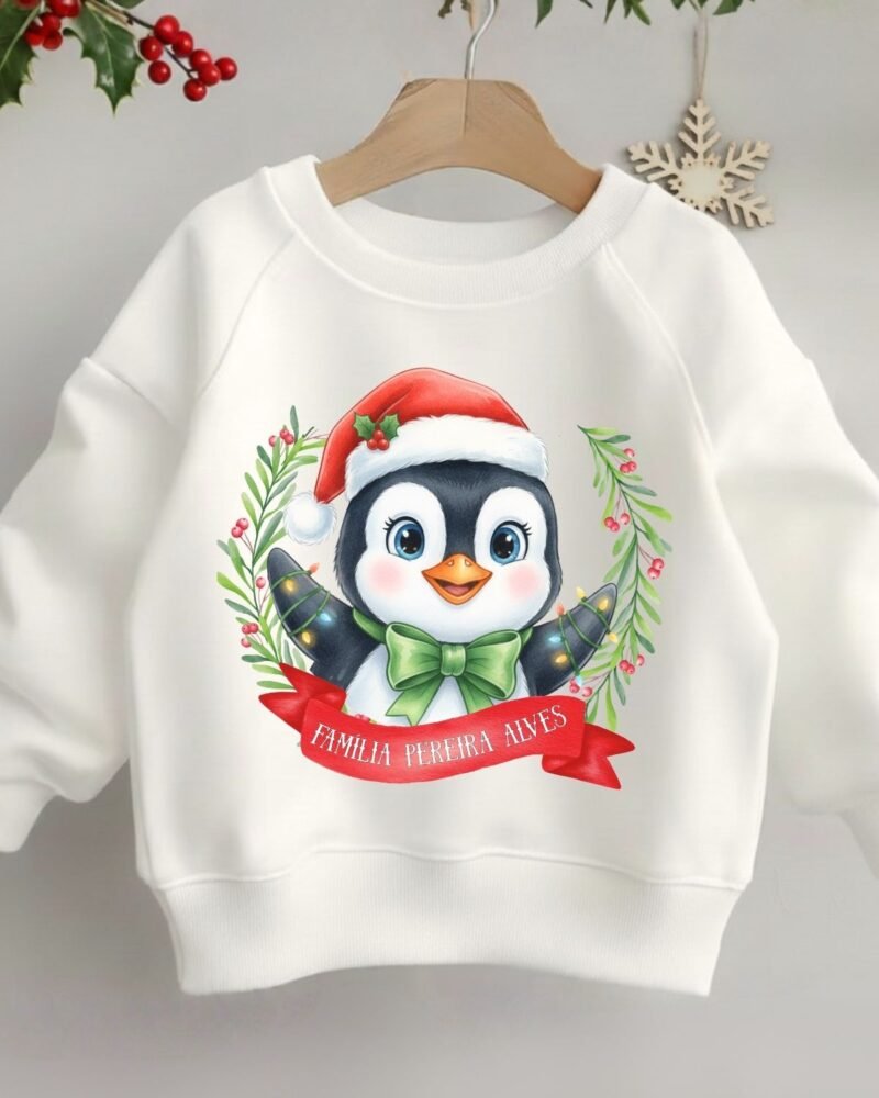 Camisola de Natal Bonequinhos Aguarela - Image 13