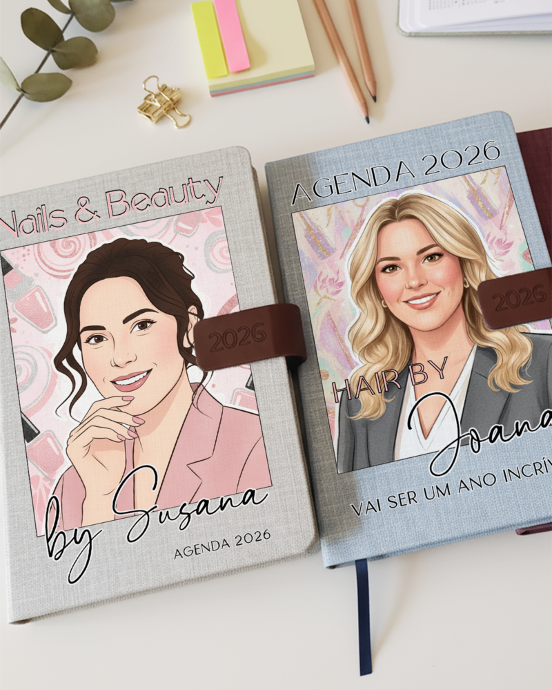 Agenda para Cabeleireira e Estética