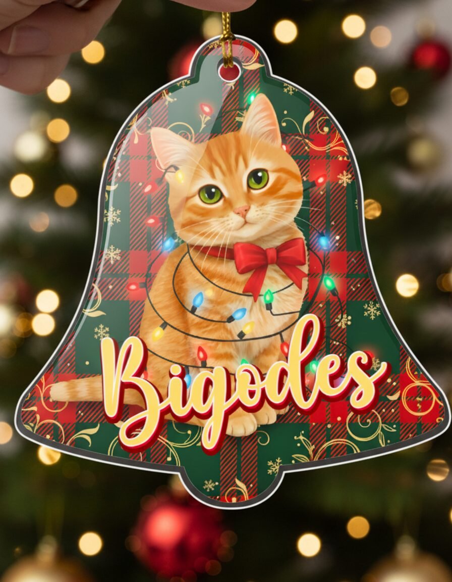 Bola de Natal Sino Patudo Padrão Bola de Natal Sino Patudo Padrão