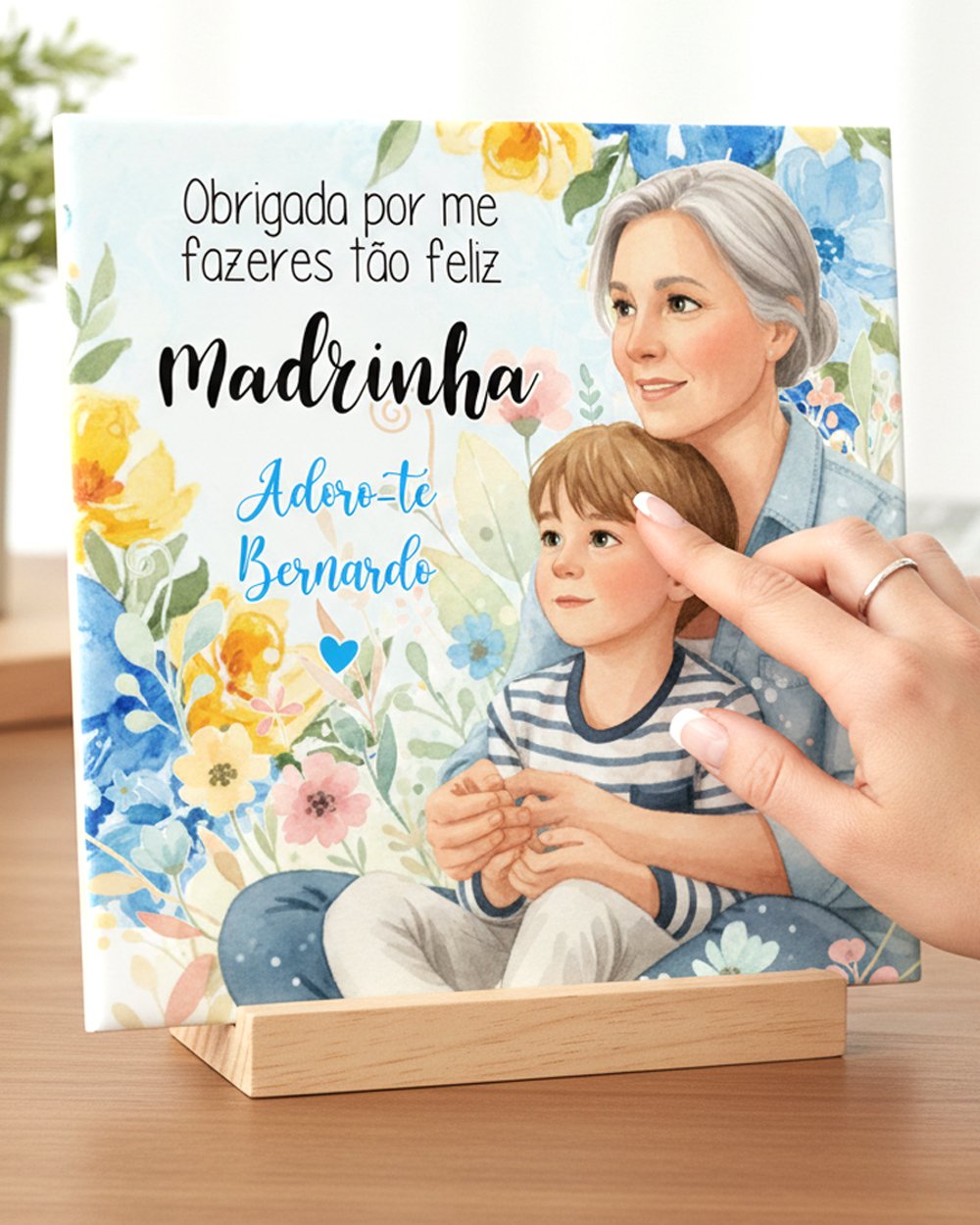 Azulejo pintura floral Azulejo pintura floral - Image 3