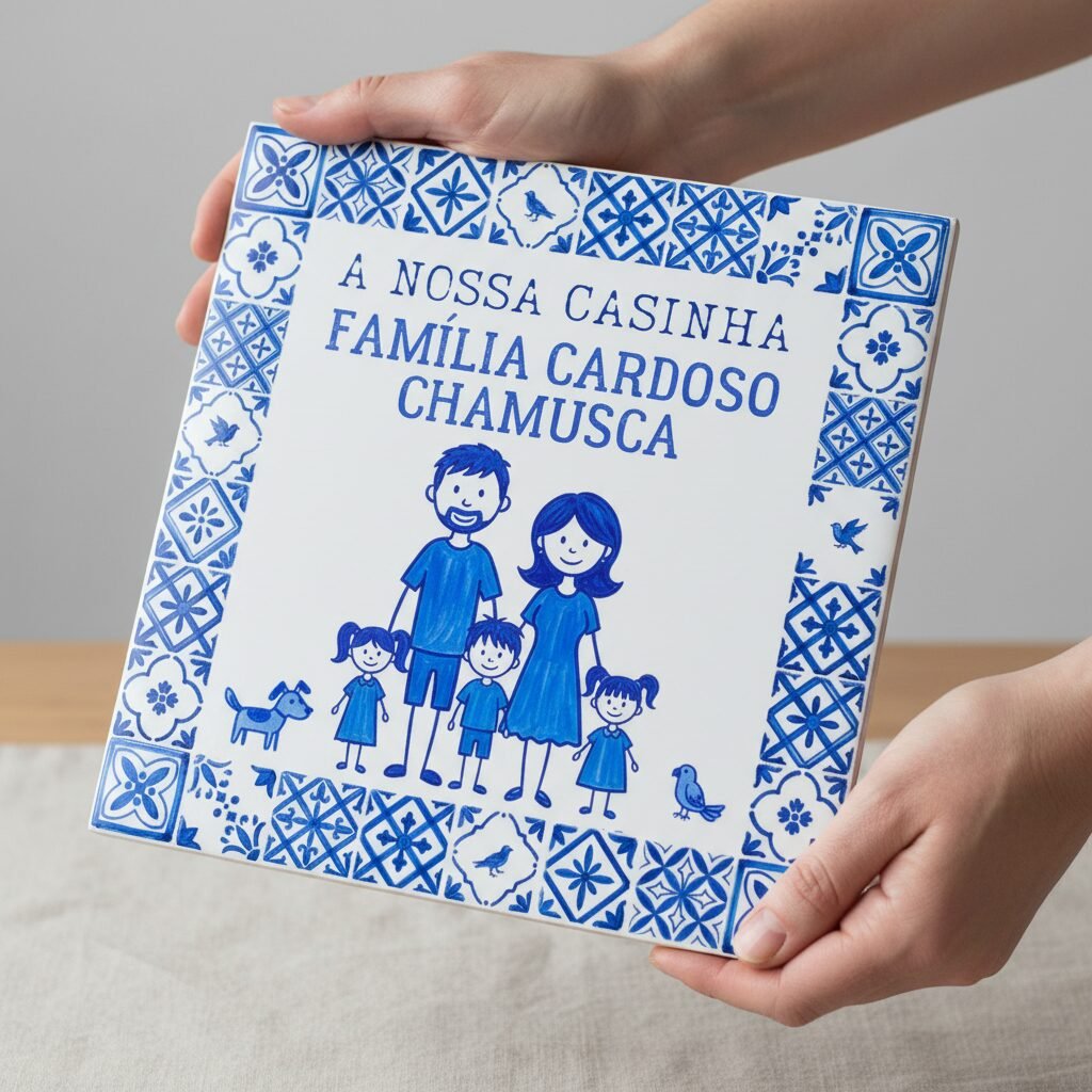 Azulejo pintura portuguesa Família Azulejo pintura portuguesa Família - Image 2