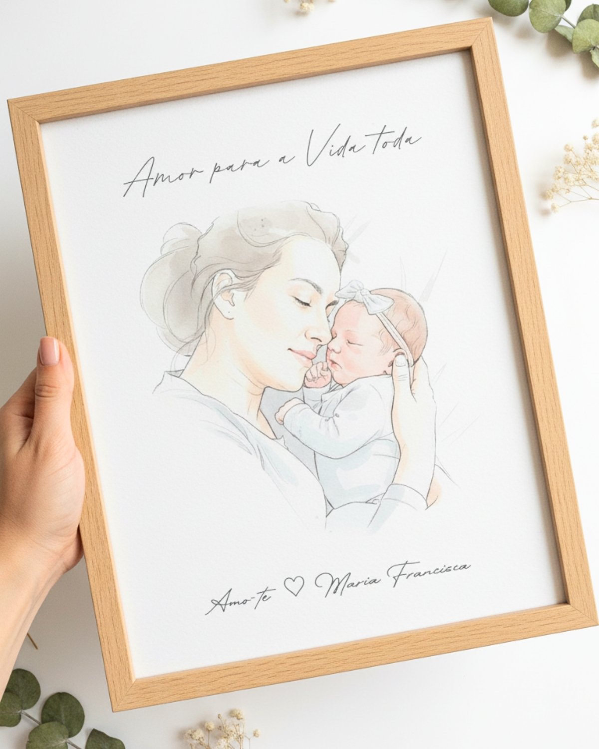 Moldura Foto Aguarela Moldura Foto Aguarela