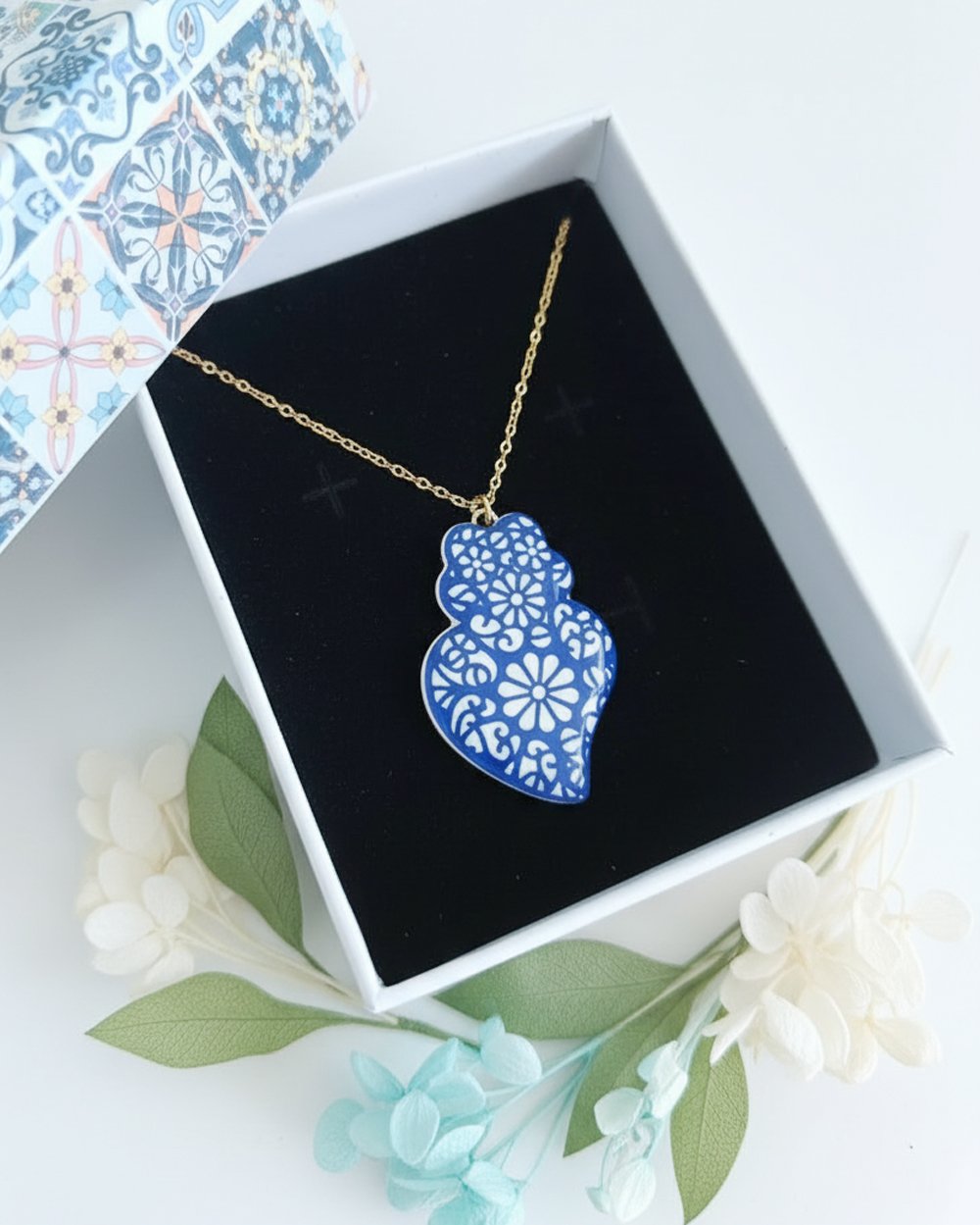 Conjunto Jóias em aço e cerâmica portuguesa Conjunto Jóias em aço e cerâmica portuguesa - Image 7