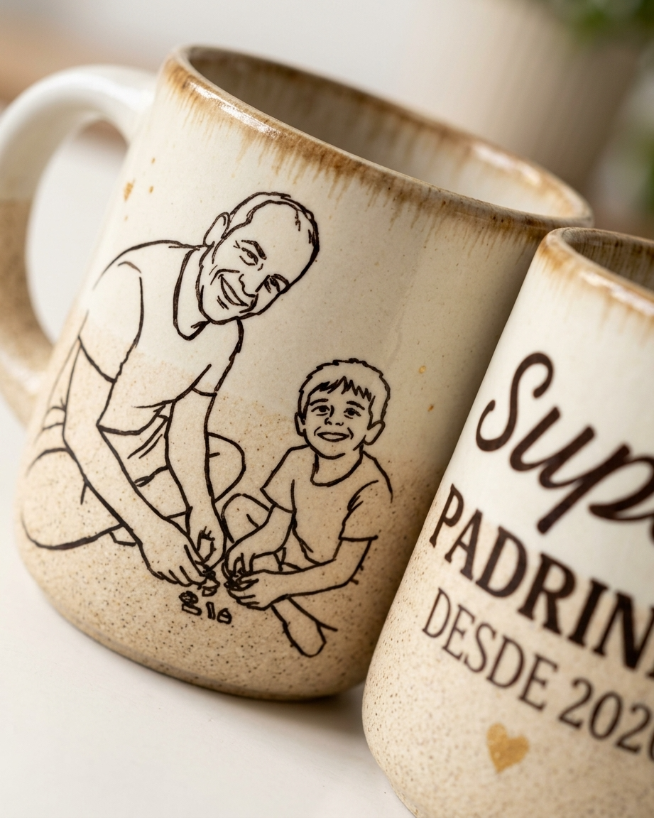 Chavenas de Café porcelana com ilustração Chavenas de Café porcelana com ilustração - Image 10